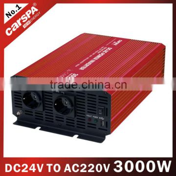 dc to ac power inverter 3K pure sine wave with high surge power for Marine CARSPA or OEM- PS3000U-242