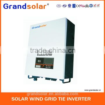 2016 HOT SELL 7000W(7KW) 50/60HZ SINGLE 48V PHASE MPPT GRID TIE INVERTER WITH DC-AC FOR HIGH EFFICIENCY
