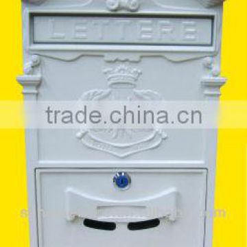 Aluminium mailboxes for houses