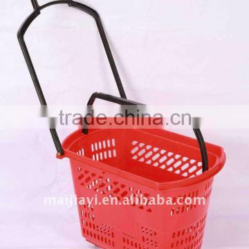 Rolling shopping basket MJYI-RB02