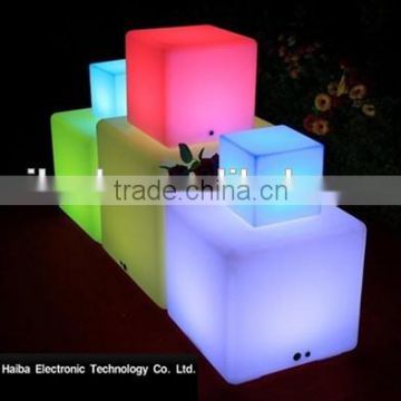 LED Cube Chair/Modern LED Cube /Light LED Cube Furniture high quality light led cube china supplier