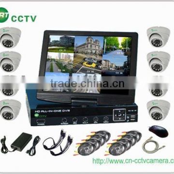 1/3" CMOS 600tvl 8CH dvr cctv camera system (GRT-D6008MHK3-3CS)