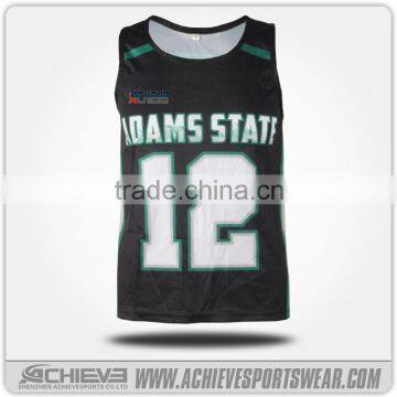 Latest Design Hot Sale Polyester Spandex Singlet for Men