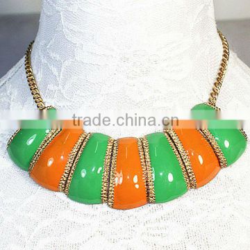wholesale enamel jewelry acrylic long necklace stand
