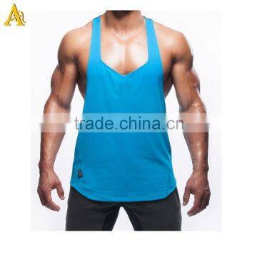 100% combed cotton gym stringer high quality tank top