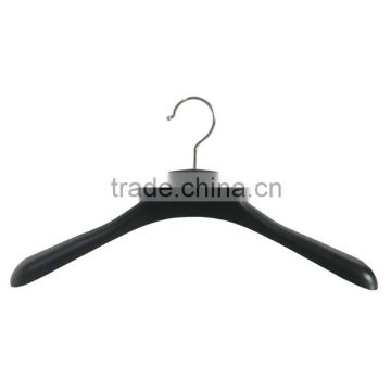 wholesale price black non-slip custom fancy plastic hangers for wholesales