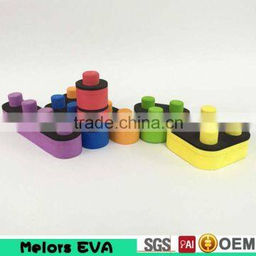 Melors new product plastic EVA foam diy education kids robot interlocking building block toys