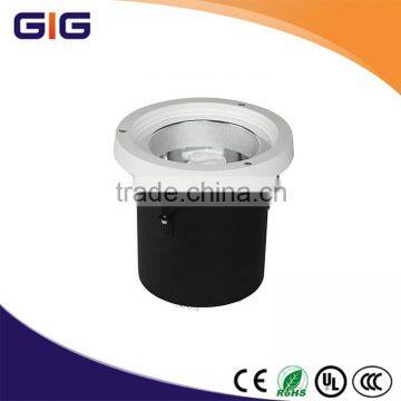 Anodised aluminum reflector Cylinder down light