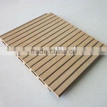 wood&PE exterior grooved panel