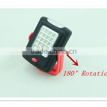 3 +20 pc SMD spot working light , pocket mini working light with magnetic ,3*AAAhanding wokring light,Convertible Angle working