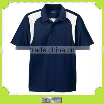 Custom design plain dri fit color combination sport polo shirts