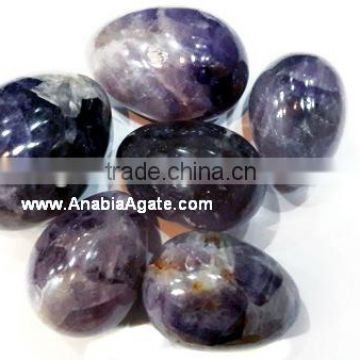 Wholesale natural Amethyst gemstone yoni eggs