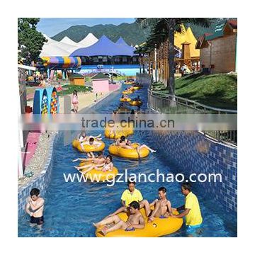 Lazy river of relaxation for water amusement park