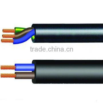 PVC insulation&sheath 3 core 0.5 sq mm wire with flexible copper for home appliances 300/500V