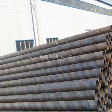 Hot Selling top quality API SSAW round spiral welded steel pipe for overseas market