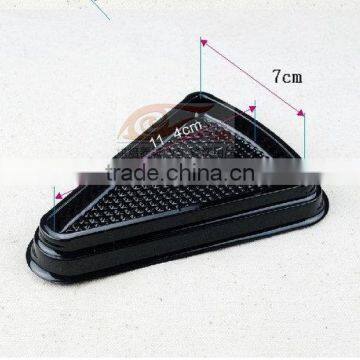 New coming customized plastic sandwich box with flatware set