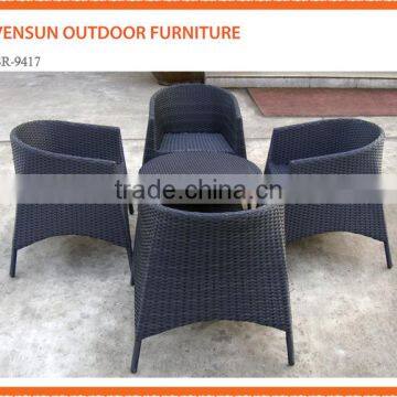 2016 hot sale garden chairs and tables outdoor leisure dining set