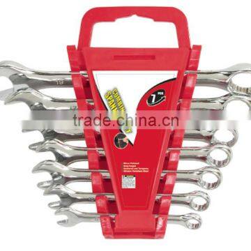 7 pcs Combination spanner set Wrench set 8-17mm