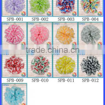 2014 Colorful Girls Infant Chiffon Decoration Flower with Lovely Design Handmade Hair Accessories 13 Color