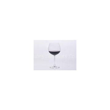 688ml Red Stemware Wine Glasses , Dessert Wine Glass FDA Passed