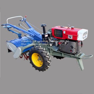 Power For Irrigation / Threshing With B1600 Belt Agriculture Hand Tractor