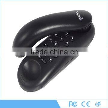 Clear Microphone And Earphone Voice Landline Telephone Corded Landline Telephone With CE, ROHS, FCC Cetificate