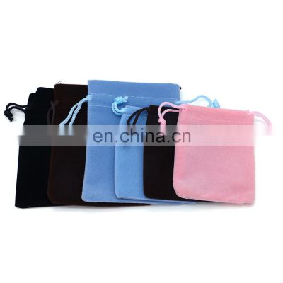 Custom Pouches Jewelry Custom Drawstring Jewelry Pouch Velvet Packaging Bag
