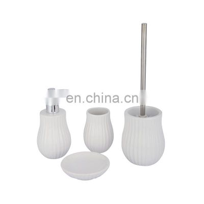 Best selling competitive price ceramic white clean toilet brush head
