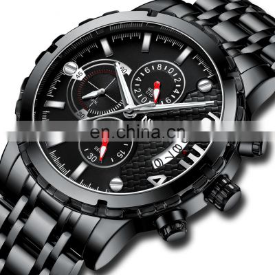 NIBOSI Reloj Hombre 2020 Mens Watches Top Brand Luxury Chronograph Sport Watch Men Waterproof Military Clock