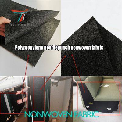 environment-friendly anti-aging sofa embossed nonwoven fabric Household products thickened needle punched polyester non-woven fabric