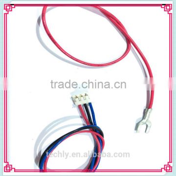 Red Wire FORK Terminal Connection To 3Pin White Connector Cable Assembly
