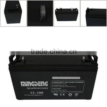 sealed lead acid battery 12v 120ah agm battery