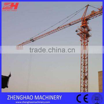 ZHENGHAO QTZ80 TC6010 6T tower crane