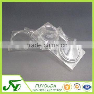 Factory design clear plastic blister clamshell pack container