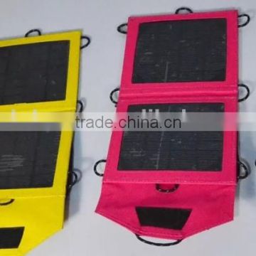 Waterproof and Powerful 3.5w foldable portable solar charger for mobile phone ipad and tablet