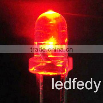 High quality 3mm red led manufactuer CE ROHS