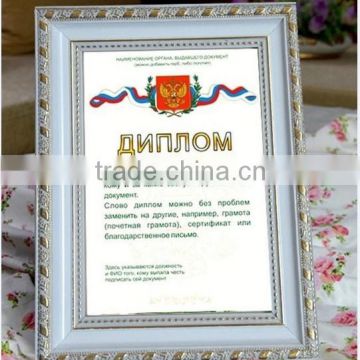 A4 wood photo frame,china picture frame,25x35