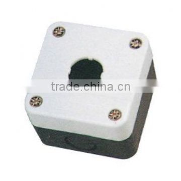CNGAD 1 hole plastic GB2 series white switch station(electric control box,switch control box) (GB2-B01)