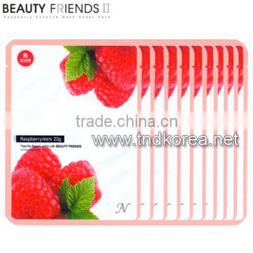 Beauty Friends II Raspberry Essence Mask Sheet