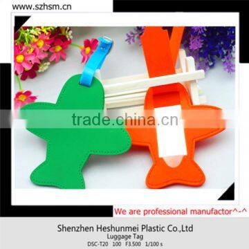 High Quality Low price plastic wholesale luggage tags