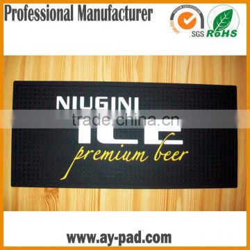 AY Eco Friendly Light PVC Bar New Spill Drip Runner Mat With Logo