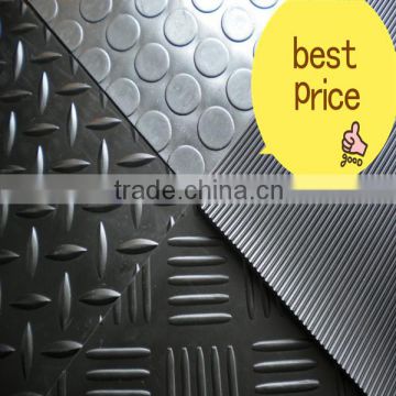 Anti-slipping Stair Rubber Floor flooring coin ribbed