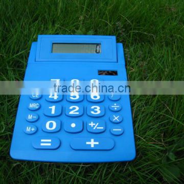 cheap 8 digits dual power big button calculator for old people