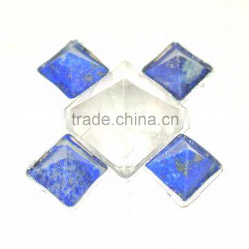 Wholesale Of Chakra Energy Generator : Lapis Lazuli Crystal 4 Pyramid Energy Generator Tool
