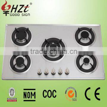 2016 Home appliances gas stove with cast iron burners