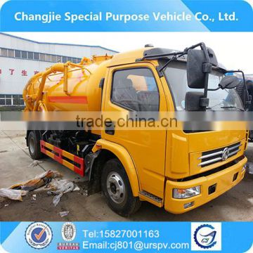 Sincerely rich experience good partners lowest price Sewage Suction Tanker Truck dongfeng