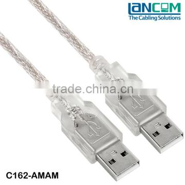 LC Transparent micro usb cable, Best Price usb data cable, High Speed And Quality USB 2.0 Cable AM/AM