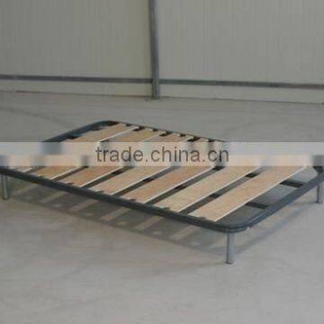 Durable wrought iron bed frame