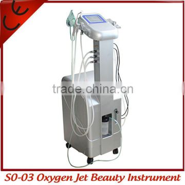Oxygen jet beauty instrument Oxygen spray treatment