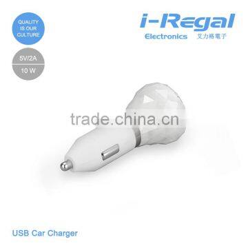 2015 New Arrival Phone Tablet dual usb car charger with 12v socket